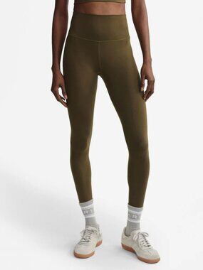 Varley Dark Olive FreeSoft High Rise 25In Leggings Sports Yoga Size M NWOT